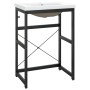 Estructura de baño con lavabo incorporado hierro negro de vidaXL, Tocadores de baño - Ref: Foro24-3101389, Precio: 174,22 €, ...
