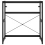 Estructura de baño con lavabo incorporado hierro negro de vidaXL, Tocadores de baño - Ref: Foro24-3101390, Precio: 223,08 €, ...