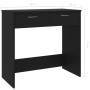Escritorio de madera contrachapada negro 80x40x75 cm de vidaXL, Escritorios - Ref: Foro24-801356, Precio: 57,66 €, Descuento: %