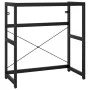 Estructura de lavabo de hierro negro 79x38x83 cm de vidaXL, Tocadores de baño - Ref: Foro24-338501, Precio: 85,51 €, Descuent...