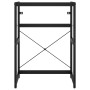 Estructura de lavabo de hierro negro 59x38x83 cm de vidaXL, Tocadores de baño - Ref: Foro24-338500, Precio: 75,87 €, Descuent...