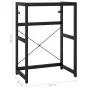 Estructura de lavabo de hierro negro 59x38x83 cm de vidaXL, Tocadores de baño - Ref: Foro24-338500, Precio: 73,91 €, Descuent...