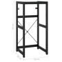 Estructura de lavabo de hierro negro 40x38x83 cm de vidaXL, Tocadores de baño - Ref: Foro24-338499, Precio: 66,37 €, Descuent...