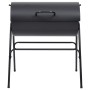 Parrilla barril 2 rejillas de cocción negro acero 80x95x90 cm de vidaXL, Barbacoas - Ref: Foro24-313635, Precio: 130,45 €, De...