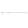 Hardware kit for white steel sliding doors 183 cm by vidaXL, doorframes - Ref: Foro24-151709, Price: 71,63 €, Discount: %