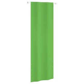 Toldo pantalla para balcón tela oxford verde claro 80x240 cm en Sombrillas | Comprar online en Foru.es