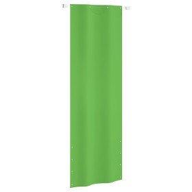 Toldo pantalla para balcón tela oxford verde claro 80x240 cm en Sombrillas | Comprar online en Foru.es