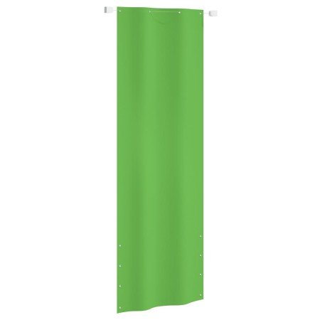 Toldo pantalla para balcón tela oxford verde claro 80x240 cm en Sombrillas | Comprar online en Foru.es