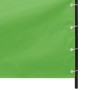Toldo pantalla para balcón tela oxford verde claro 80x240 cm en Sombrillas | Comprar online en Foru.es