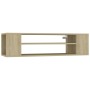 Mueble de TV colgante contrachapada roble Sonoma 100x30x26,5 cm de vidaXL, Muebles TV - Ref: Foro24-806232, Precio: 46,26 €, ...