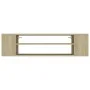 Mueble de TV colgante contrachapada roble Sonoma 100x30x26,5 cm de vidaXL, Muebles TV - Ref: Foro24-806232, Precio: 44,95 €, ...