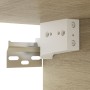 Mueble de TV colgante contrachapada roble Sonoma 100x30x26,5 cm de vidaXL, Muebles TV - Ref: Foro24-806232, Precio: 46,26 €, ...