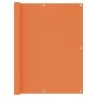 Toldo para balcón tela oxford naranja 120x400 cm en Sombrillas | Comprar online en Foru.es