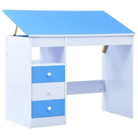 Blue and White Tilting Kids Drawing Desk by vidaXL, Art and drawing tables - Ref: Foro24-287446, Price: 127,06 €, Discount: %