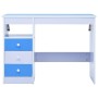 Escritorio infantil de dibujo inclinable azul y blanco de vidaXL, Mesas para arte y dibujo - Ref: Foro24-287446, Precio: 128,...