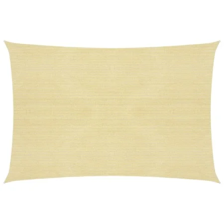 Toldo de vela beige HDPE 160 g/m² 4x7 m de vidaXL, Sombrillas - Ref: Foro24-311135, Precio: 59,63 €, Descuento: %