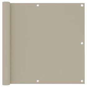 Balkonmarkise beiges Oxford-Gewebe 90x300 cm von vidaXL, Sonnenschirme - Ref: Foro24-134940, Preis: 21,15 €, Rabatt: %