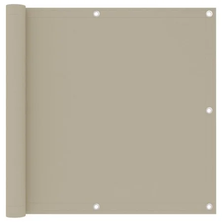 Toldo para balcón tela oxford beige 90x300 cm de vidaXL, Sombrillas - Ref: Foro24-134940, Precio: 21,15 €, Descuento: %