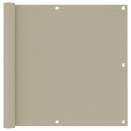 Toldo para balcón tela oxford beige 90x300 cm de vidaXL, Sombrillas - Ref: Foro24-134940, Precio: 24,70 €, Descuento: %
