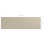 Toldo para balcón tela oxford beige 90x300 cm de vidaXL, Sombrillas - Ref: Foro24-134940, Precio: 24,70 €, Descuento: %