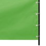 Toldo pantalla para balcón tela oxford verde claro 120x240 cm en Sombrillas | Comprar online en Foru.es