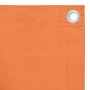 Toldo para balcón tela oxford naranja 120x400 cm en Sombrillas | Comprar online en Foru.es
