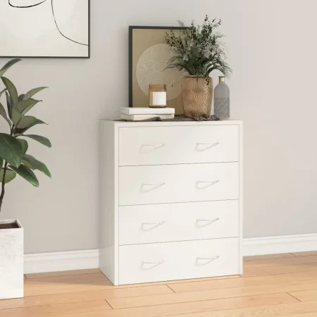 Sideboard mit 4 glänzend weißen Schubladen 60x30,5x71 cm von vidaXL, Sideboards - Ref: Foro24-342579, Preis: 92,01 €, Rabatt: %