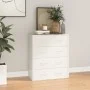 Sideboard mit 4 glänzend weißen Schubladen 60x30,5x71 cm von vidaXL, Sideboards - Ref: Foro24-342579, Preis: 92,01 €, Rabatt: %