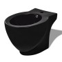 Juego de váter WC y bidé de cerámica negro de vidaXL, Baños y bidés - Ref: Foro24-270060, Precio: 420,28 €, Descuento: %