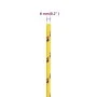 Cuerda de barco polipropileno amarillo 6 mm 100 m de vidaXL, Sogas y cuerdas metálicas - Ref: Foro24-152604, Precio: 21,22 €,...
