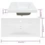 Mueble de baño con lavabo madera contrachapada roble ahumado de vidaXL, Tocadores de baño - Ref: Foro24-3120345, Precio: 243,...