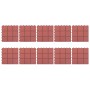 Baldosas de terraza 10 uds plástico rojo 30,5x30,5 cm de vidaXL, Suelos y moquetas - Ref: Foro24-48230, Precio: 54,10 €, Desc...