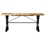 Mesa de comedor de madera maciza de mango 180x90x76 cm de vidaXL, Mesas de cocina y de comedor - Ref: Foro24-282766, Precio: ...