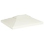 Cubierta de repuesto de cenador 310 g/m² blanco crema 3x4 m de vidaXL, Cubiertas para carpas y cenadores - Ref: Foro24-40880,...