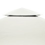 Cubierta de repuesto de cenador 310 g/m² blanco crema 3x4 m de vidaXL, Cubiertas para carpas y cenadores - Ref: Foro24-40880,...