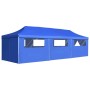 Carpa plegable Pop-up con 8 paredes laterales 3x9 m azul de vidaXL, Carpas y cenadores - Ref: Foro24-44979, Precio: 385,30 €,...