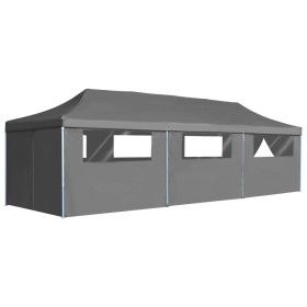 Carpa de fiestas pop-up plegable con 8 paredes antracita 3x9 m de vidaXL, Carpas y cenadores - Ref: Foro24-44982, Precio: 358...