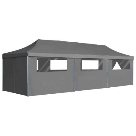 Carpa de fiestas pop-up plegable con 8 paredes antracita 3x9 m de vidaXL, Carpas y cenadores - Ref: Foro24-44982, Precio: 358...