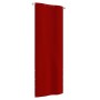Toldo para balcón de tela oxford rojo 80x240 cm en Sombrillas | Comprar online en Foru.es