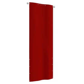 Toldo para balcón de tela oxford rojo 80x240 cm en Sombrillas | Comprar online en Foru.es