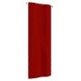 Toldo para balcón de tela oxford rojo 80x240 cm en Sombrillas | Comprar online en Foru.es