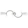 Lámpara de techo pantallas cerámica cono blanco 3 bombillas E14 de vidaXL, Apliques de techo - Ref: Foro24-289232, Precio: 28...