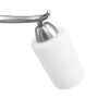 Lámpara de techo pantallas cerámica cono blanco 3 bombillas E14 de vidaXL, Apliques de techo - Ref: Foro24-289232, Precio: 28...