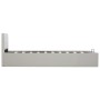 Cama canapé hidráulica cuero sintético blanco 90x200 cm de vidaXL, Camas y somieres - Ref: Foro24-285516, Precio: 257,19 €, D...