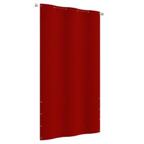 Toldo para balcón de tela oxford rojo 120x240 cm en Sombrillas | Comprar online en Foru.es