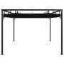 Cenador de jardín con tejado retráctil gris antracita 3x3 m de vidaXL, Carpas y cenadores - Ref: Foro24-47954, Precio: 258,46...