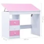 Pink and White Tilting Children's Drawing Desk by vidaXL, Art and drawing tables - Ref: Foro24-287447, Price: 134,48 €, Disco...