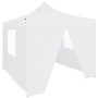 Carpa plegable profesional con 4 paredes acero blanco 3x3 m de vidaXL, Carpas y cenadores - Ref: Foro24-48861, Precio: 162,72...