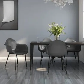 Sillas de comedor 4 unidades gris PP de vidaXL, Sillas de comedor - Ref: Foro24-338080, Precio: 229,95 €, Descuento: %