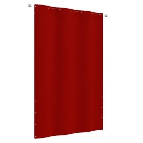 Toldo para balcón de tela oxford rojo 140x240 cm en Sombrillas | Comprar online en Foru.es